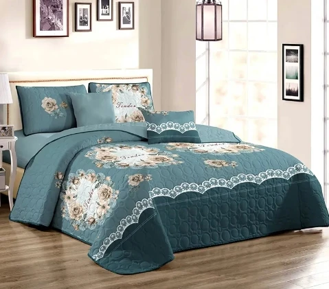 Hot Sale Bed Linen Bedding sheet set Luxury Twin Queen King Microfiber Cotton  Bedspreads for bed room Quilt