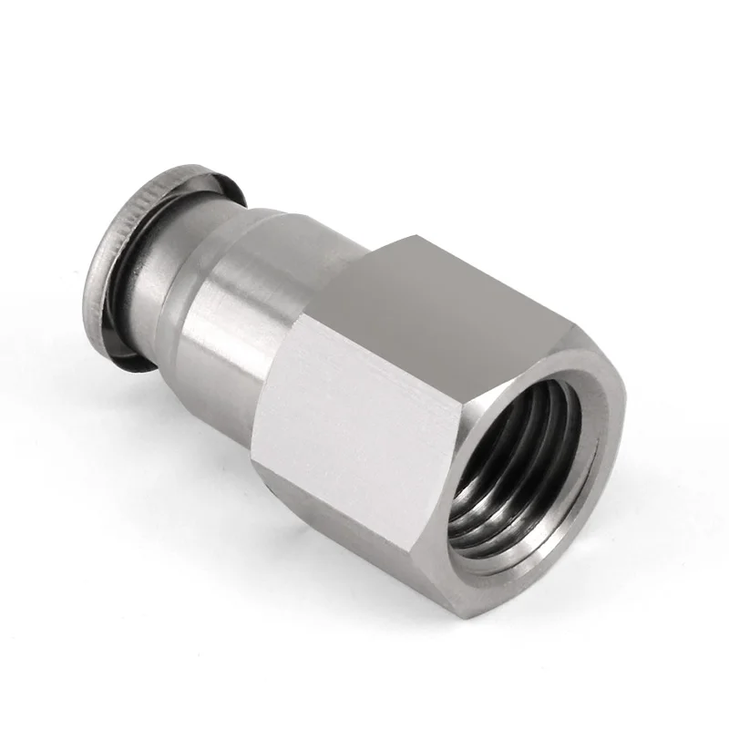 SMC Type PCF Series Straight Female Thread Pneumatic Connector Quick Connecting Tube Fittings