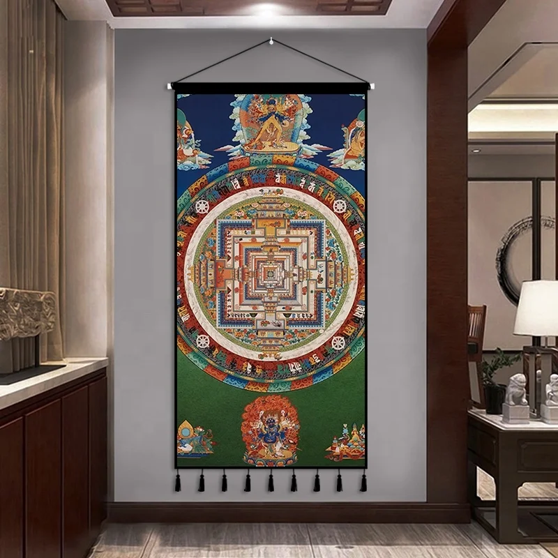 Interior living room sofa wall art tapestry religious style decorative paintings 2021 hot new factory price can be customized