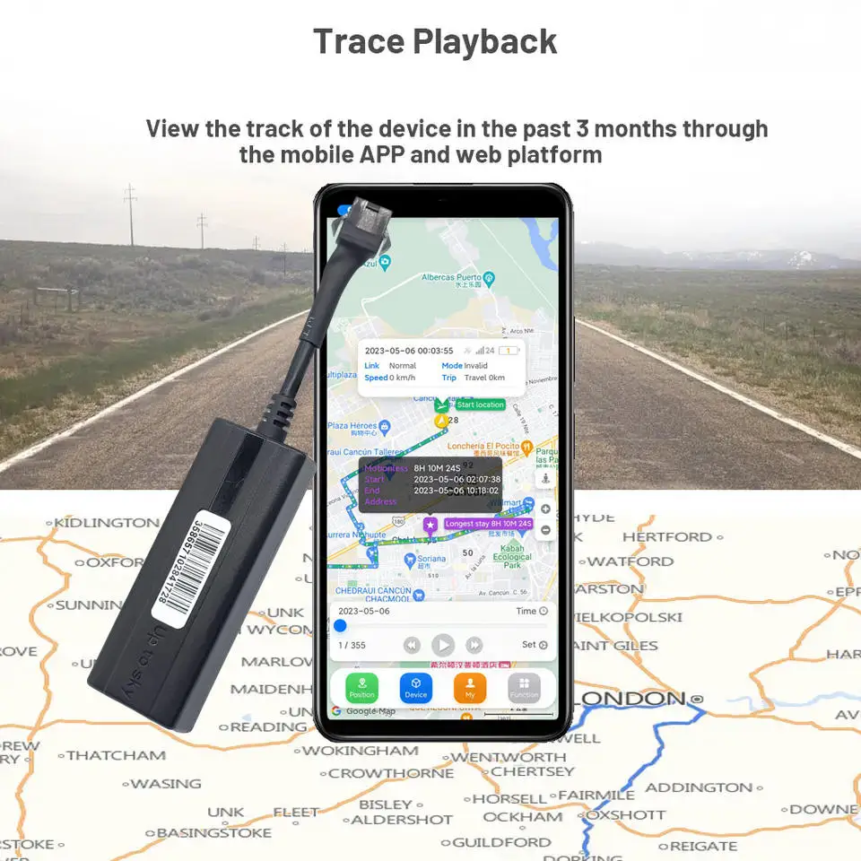 Заводская цена EH003 2G Мини-Автомобильный GPS-трекер для мотоцикла