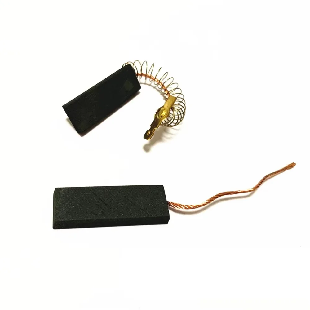 Customized wiper motor spring carbon brush car wash pump lawn mower carbon brush