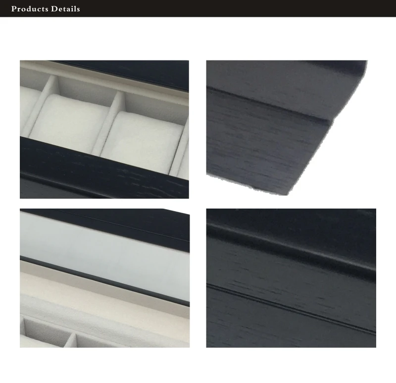 Factory Custom Lacquer Watch Storage Box  luxury watch boxes & cases