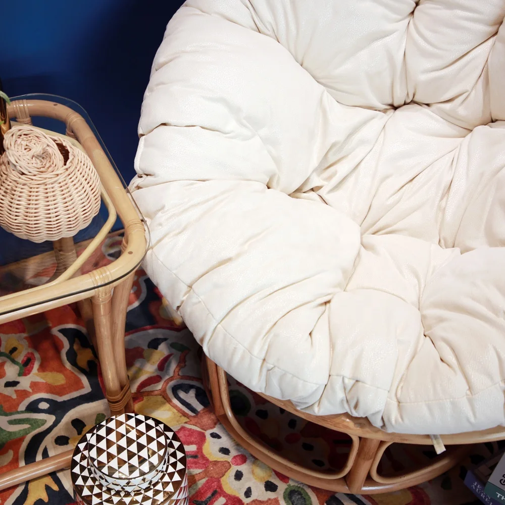 
Outdoor Garden Furniture Set Recliners Cafe Egg Lounge Beach Reclining Bar Hotel Rattan Chairs 