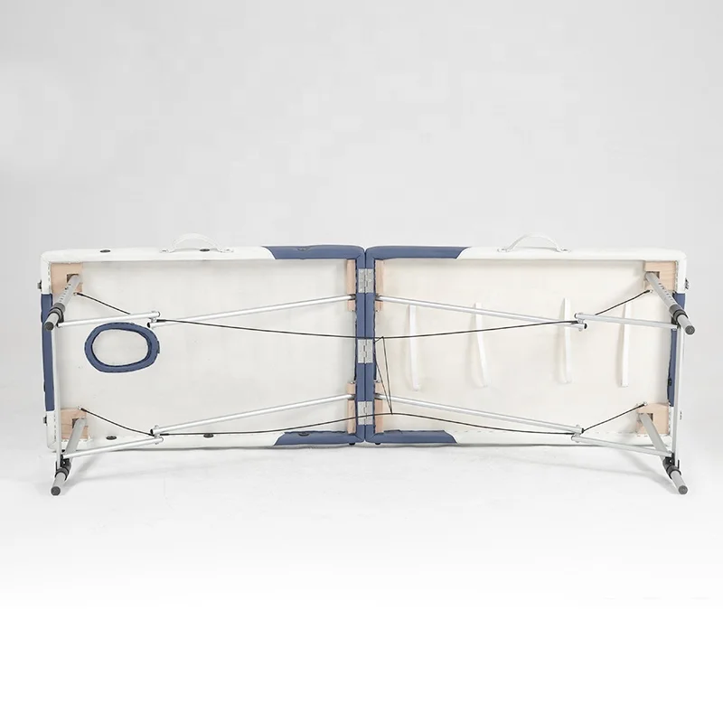 Hot Selling Lightweight Foldable Cama Para Masaje Beauty Salon Bed Portable Folding Spa Bed Height Adjustable Massage Bed Table