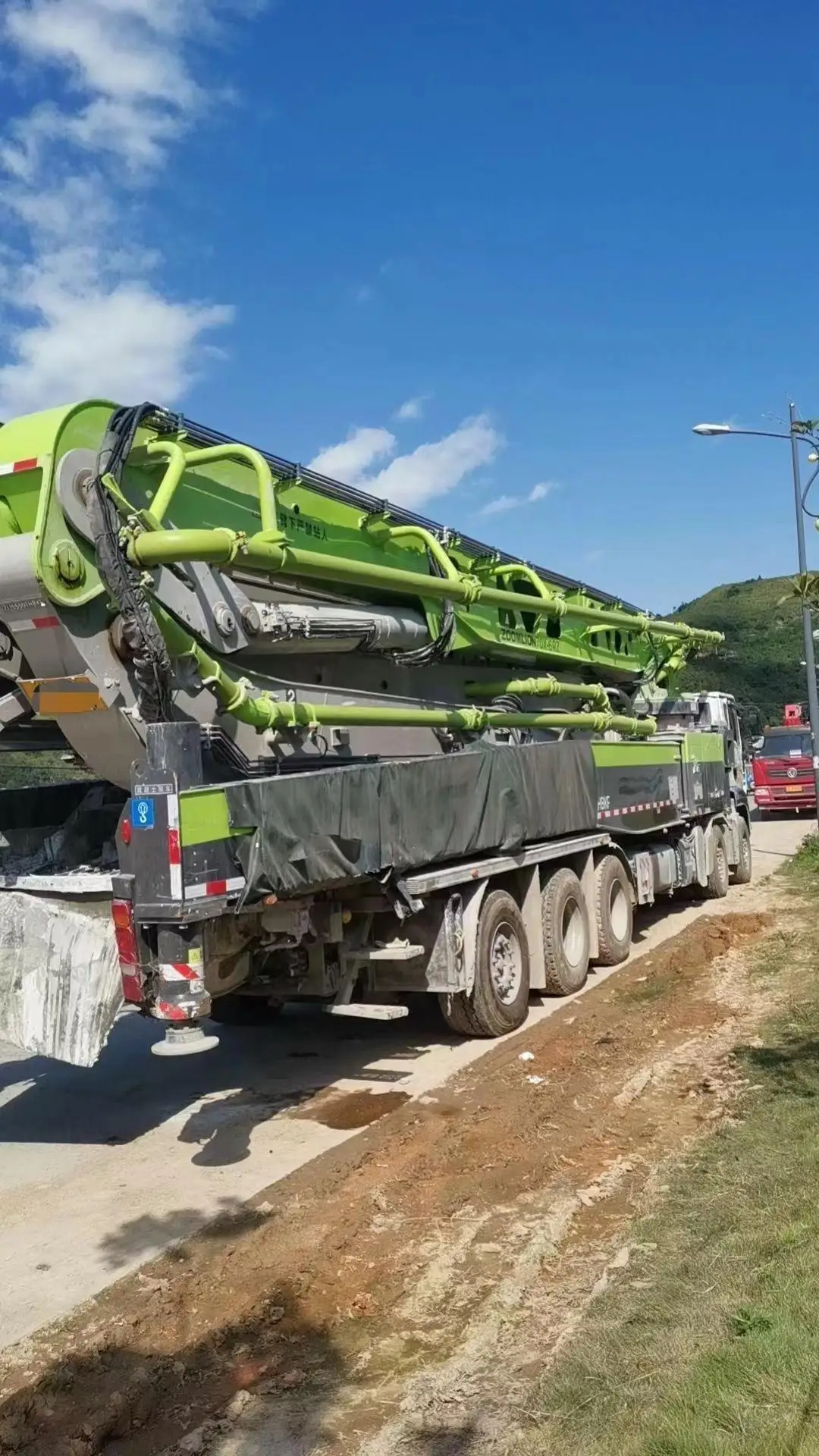 Zoomlion 43m грузовик монтируется бетононасос 43X-5RZ по Заводской Цене для продажи