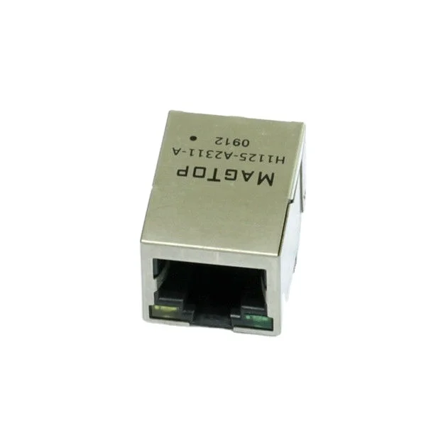  1x1 коннектор rj45 Power Over Ethernet ( PoE ) 10/100BASE-TX RJ45 с магнитным