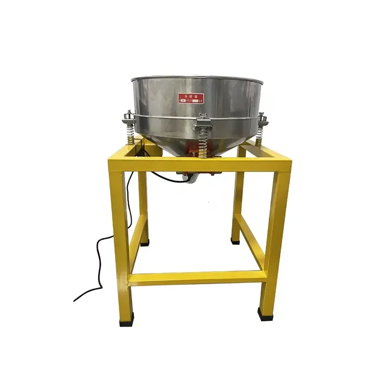 Food Industry Flour Powder Vibrating Screen Machine Rectangular Vibrator Screening Machine