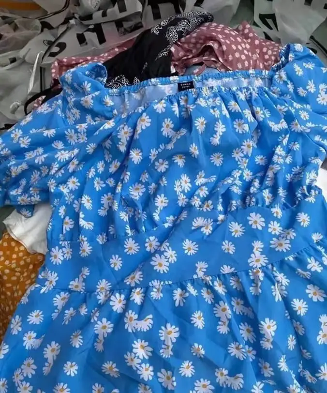 2021 Hot Sales Wholesale Ropa Free Shipping Shop Shein Rops Mix Brand New Women Clothes Bales Dress Bulk Shein Assorted Supplier