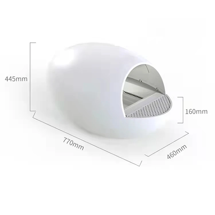 Cat egg automatic cat toilet self-cleaning assembled big space cat litter box