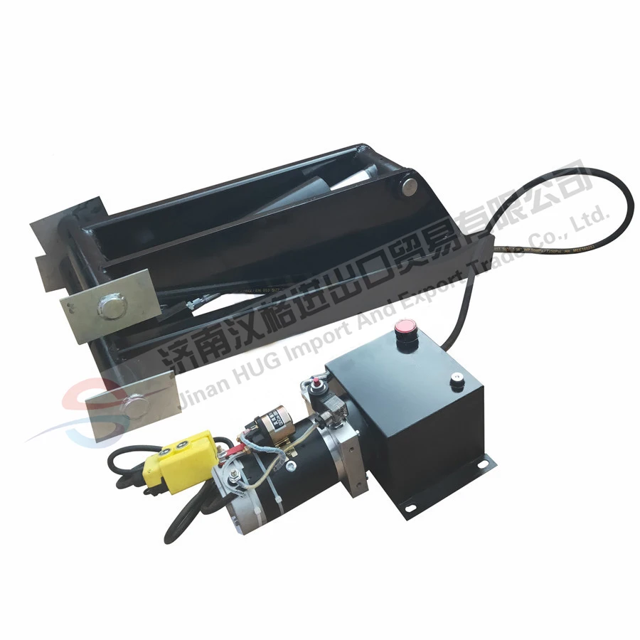 Hot sell double acting hoist telescopic 3 tons dump truck hydraulic system kit