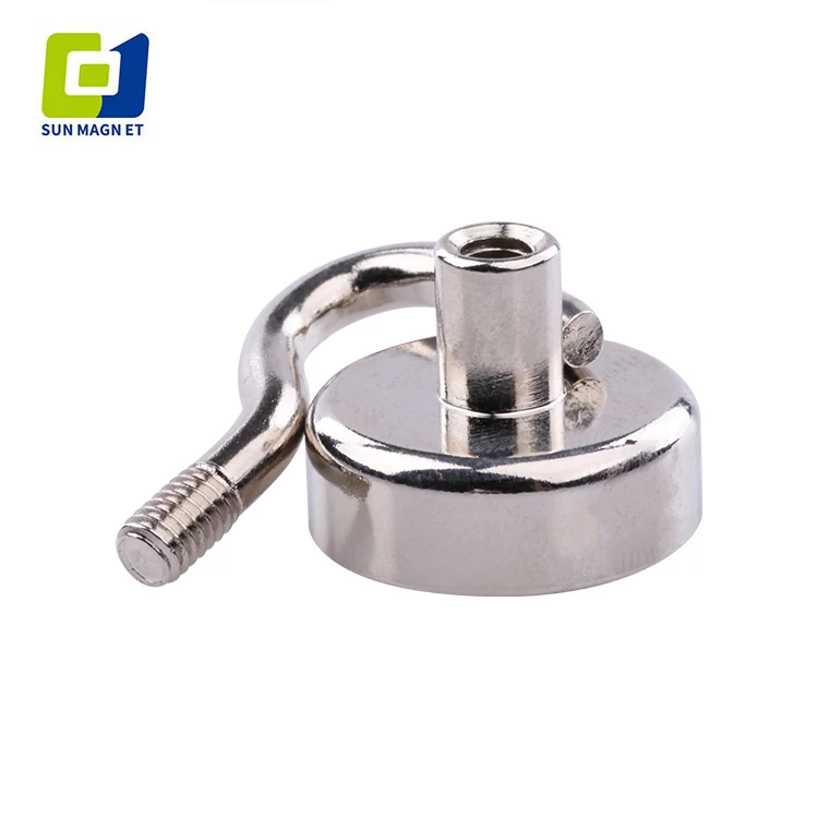 Super Strong Pot Magnet with Eyebolt
