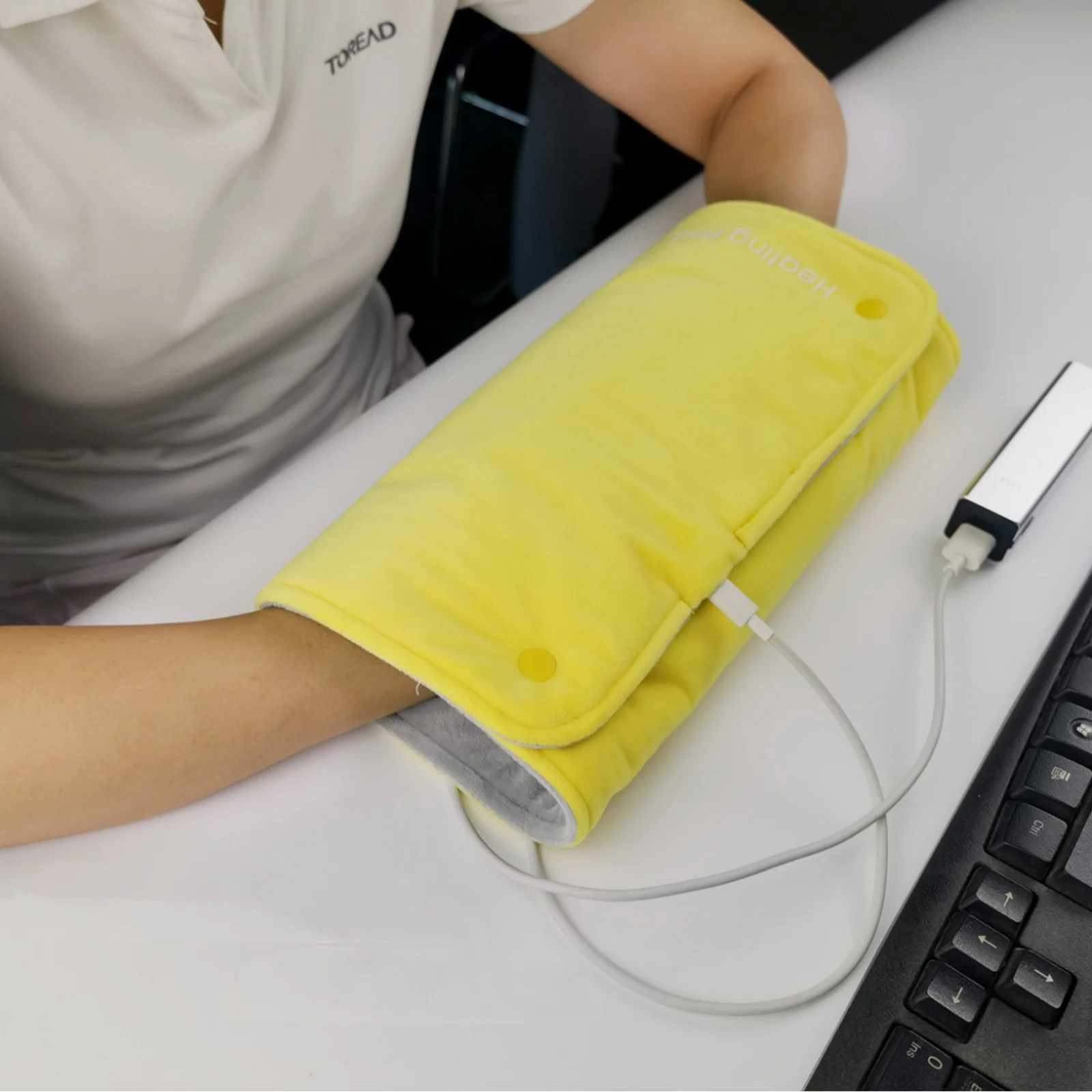 Graphene грелка для офиса бытовое нагревательное одеяло с USB портативный рук