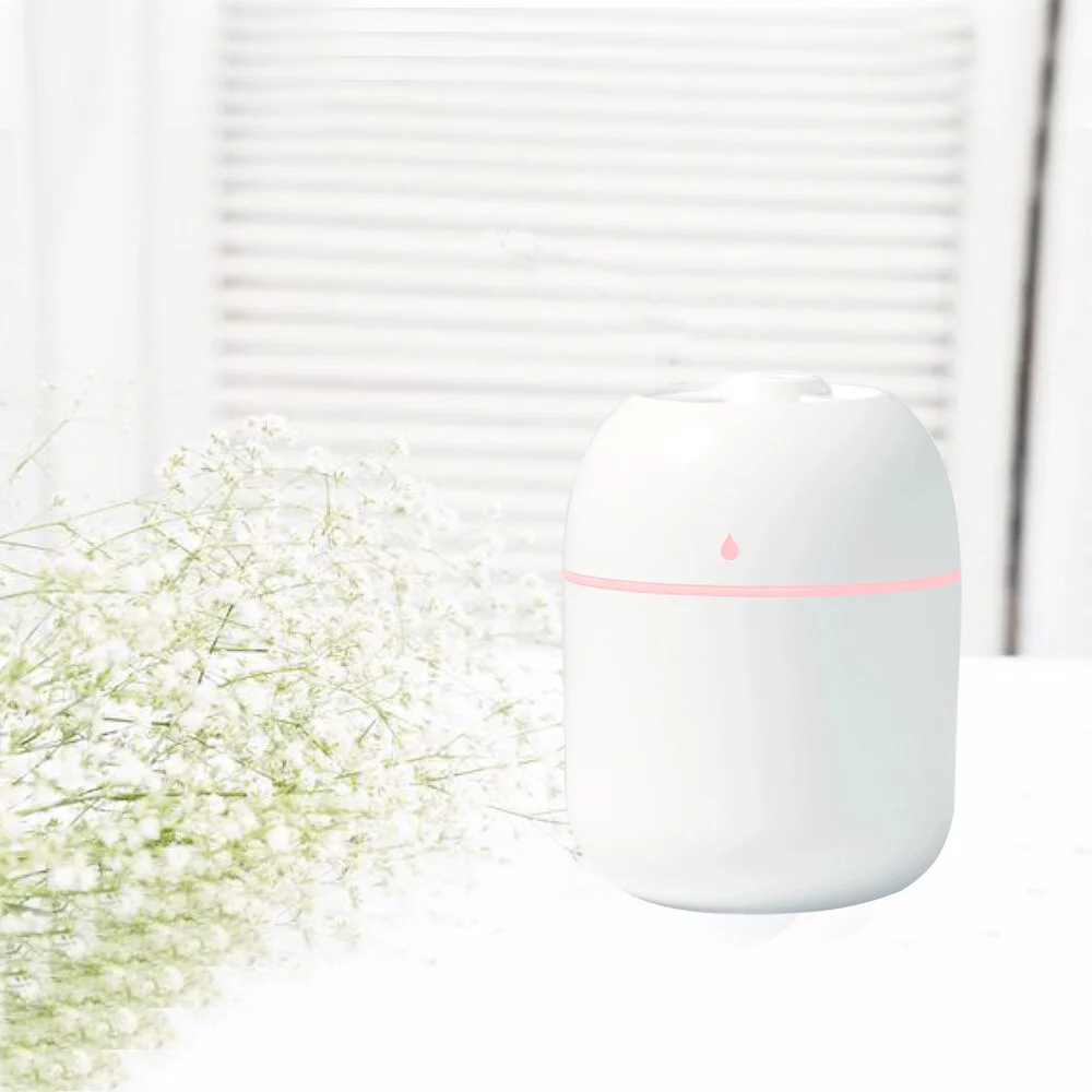 Heiber Verkauf Grobe Kapazitat 1000ml Luftbe feuchter tragbare Doppel duse Desktop Ultraschall Cool Mist Luftbe feuchter mit Nac