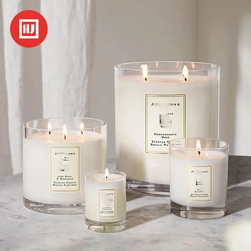 Custom Logo Aromatherapy Jar Candles Gift Set SPA Relaxation Scented Candle Essential Oil Lotion Massage Candle