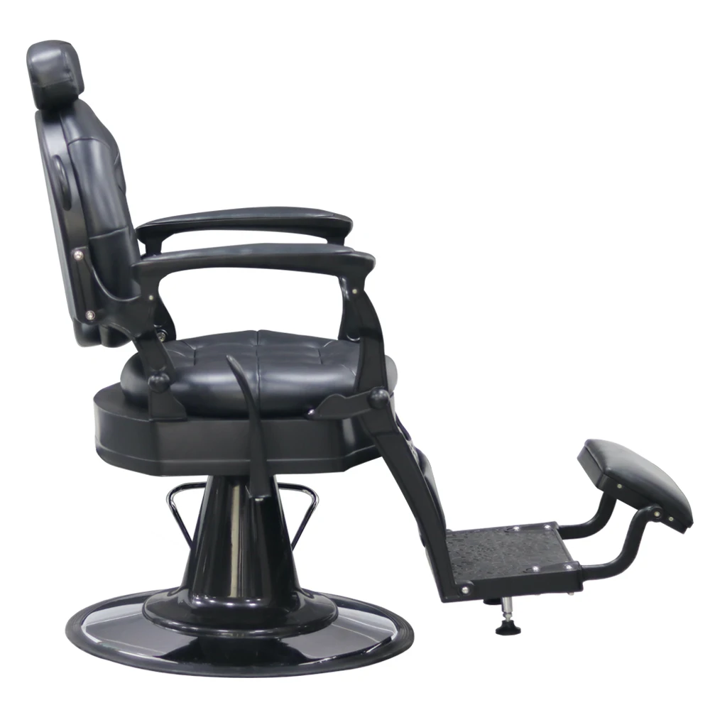 Antique Massage Barber Chair Durable Portable Pink Synthetic Leather Salon Furniture for Sale