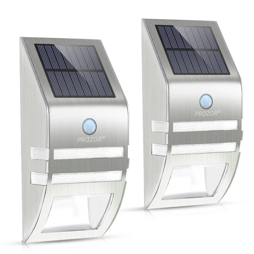 Уличный светодиодный светильник безопасности на открытом воздухе высокая яркость Солнечный датчик движения PIR ночник для садового забора или стены