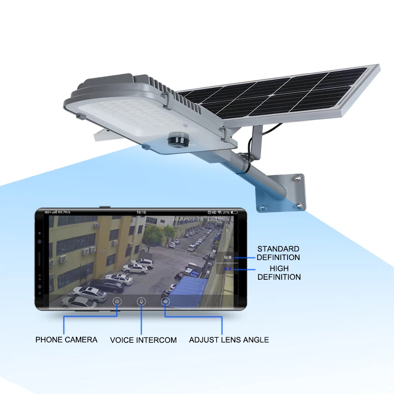  Распродажа регулируемая Водонепроницаемая Скрытая wifi Светодиодная Солнечная камера скрытого