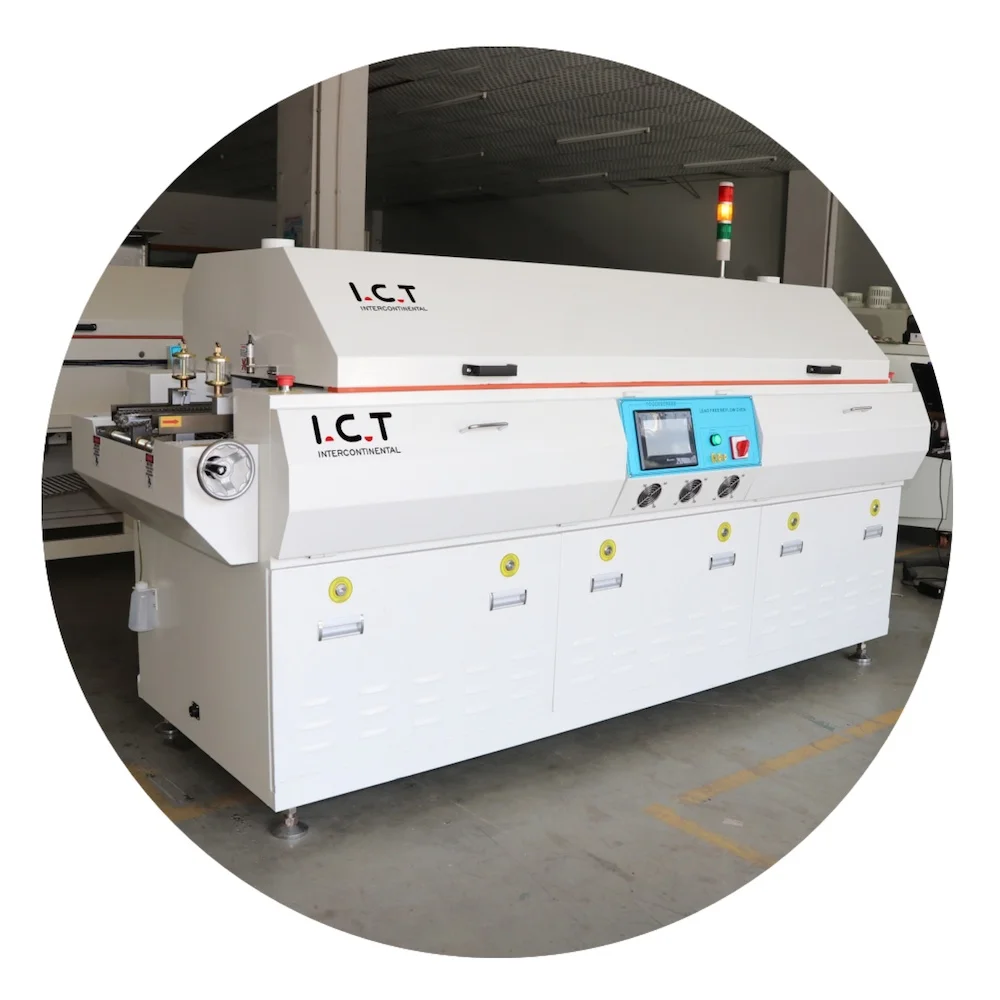 High Speed SMT And Reflow Oven Line High Stability SMD Reflow Oven for BGA Repair Best Selling