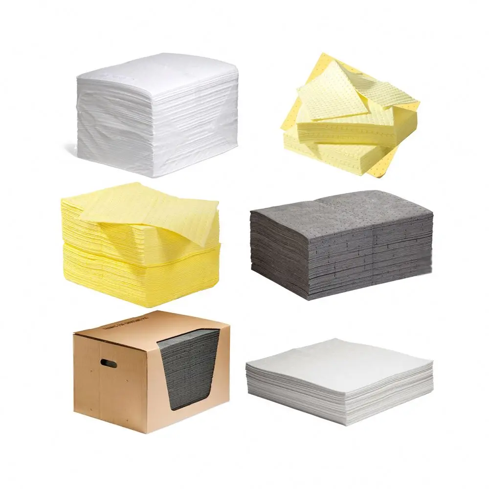 Industrial Felt Spill Philippines Oil For Absorbent Pad Workplace Clean Pads Oem Manufacturer Water Custom Meat And Fruits