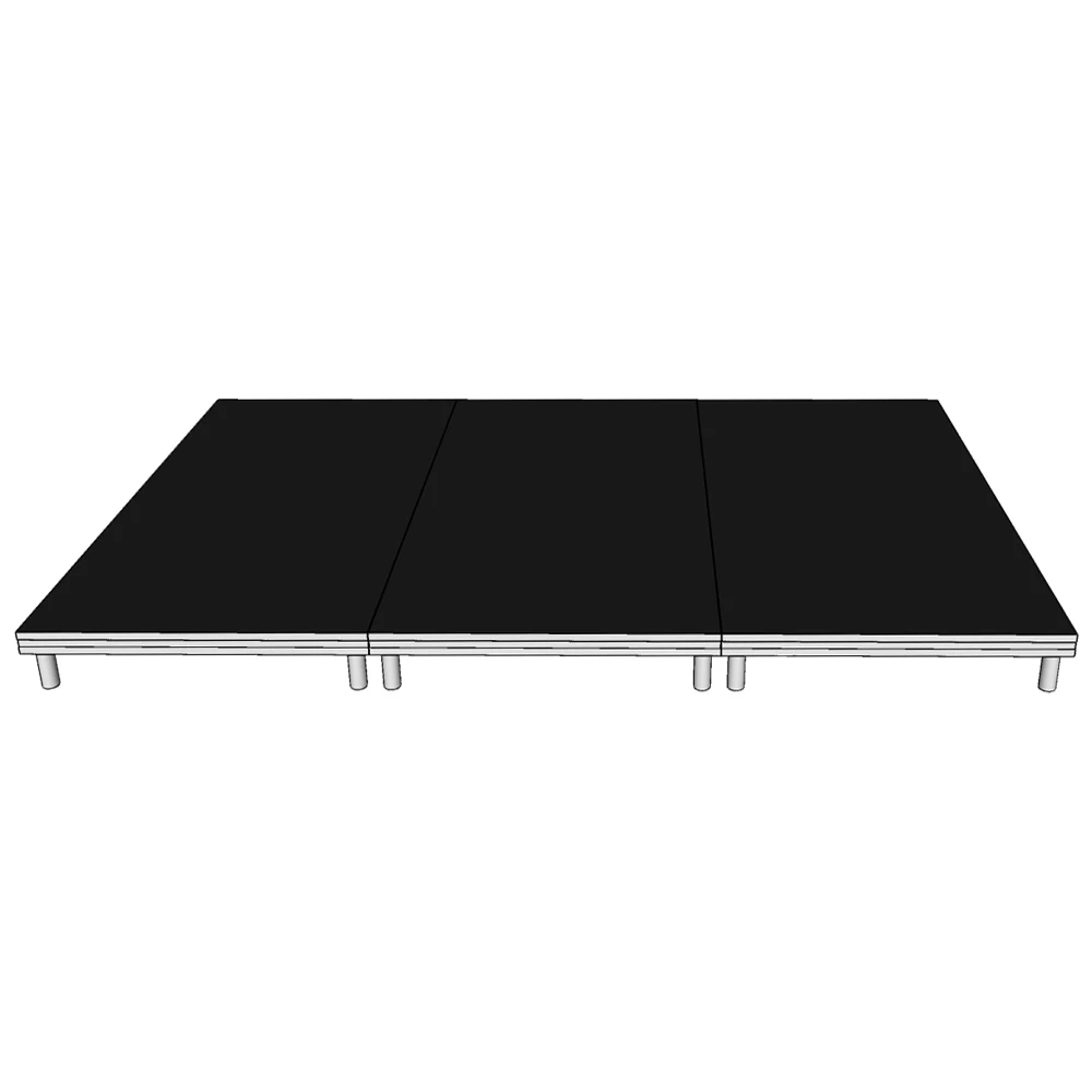 Factory Aluminum Stage Platform 3m x 2m Portable Stage System with 200mm Height