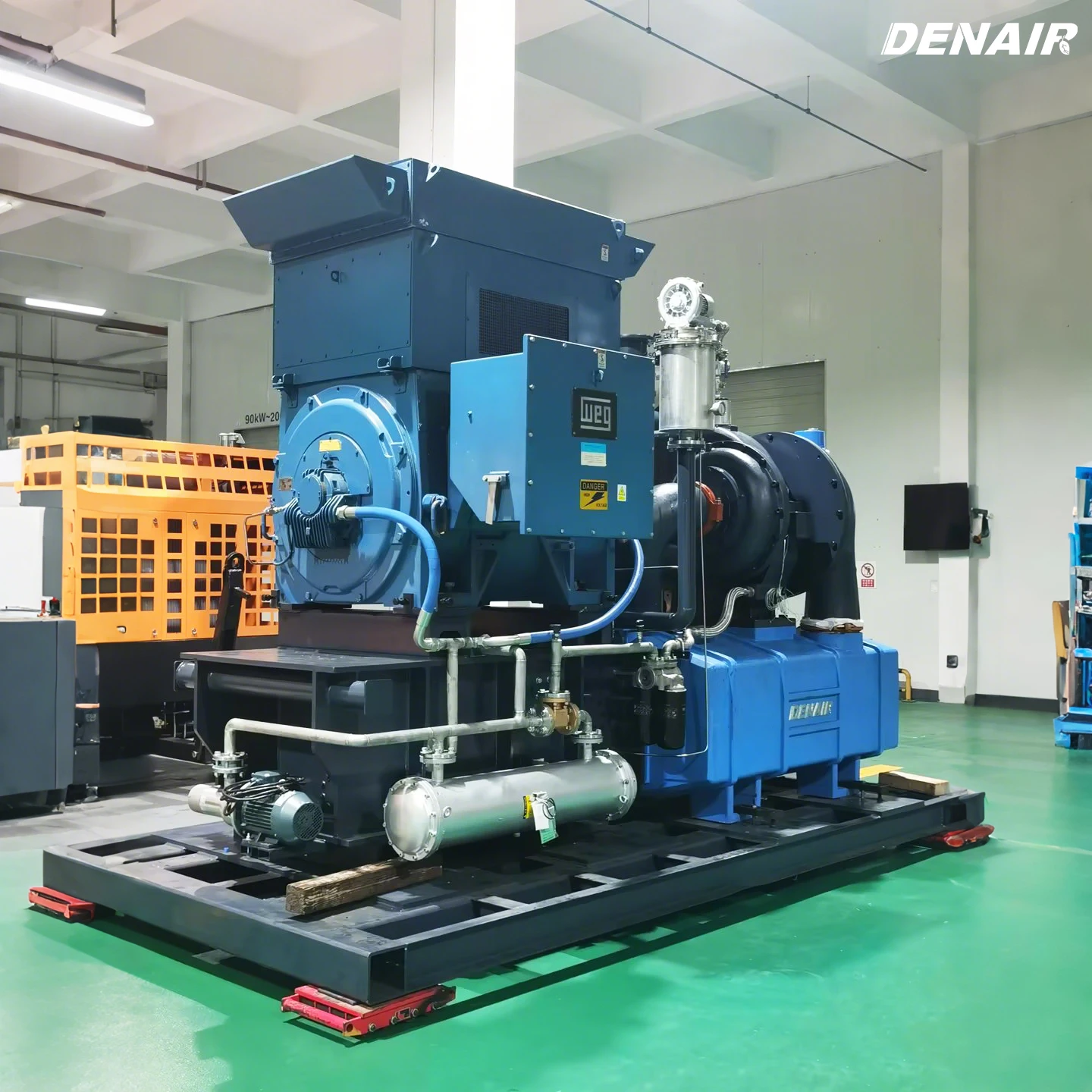10500 kW  Industrial Turbo Centrifugal Compressor Manufacturers in Shanghai