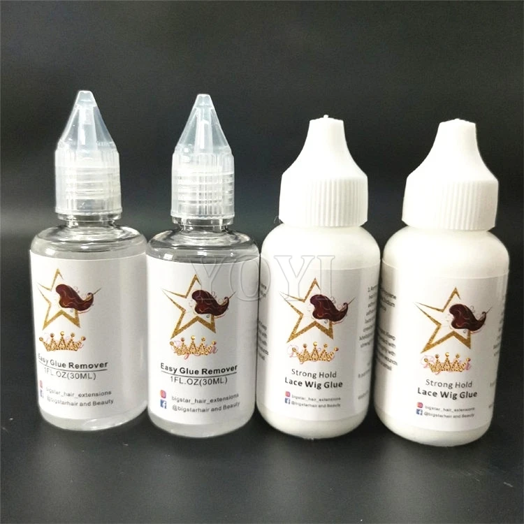Private Label Hair Glue Waterproof Bold Strong Wig Glue Adhesive Wig Lace Glue