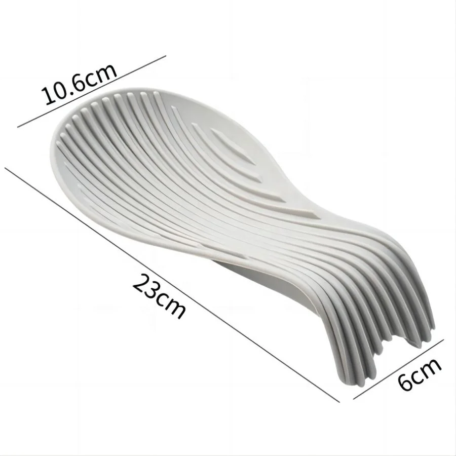 Multicolor Thickened Silicone Spoon Pad round Household Kitchenware with Convenient Holder Spatula Spoons Mats & Pads Product