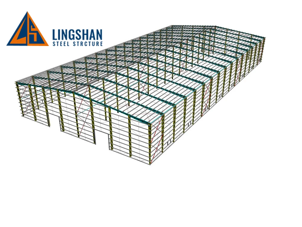 Modern Designed Prefabricated Steel Structure Building for Warehouse Workshop Office Exhibition Hall Stadium Cinema Shed Venue