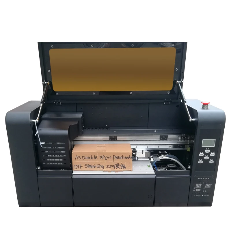 A2 A3 imprimante mesin dtf 33cm 45cm powder and printer dual xp600 for fabrics