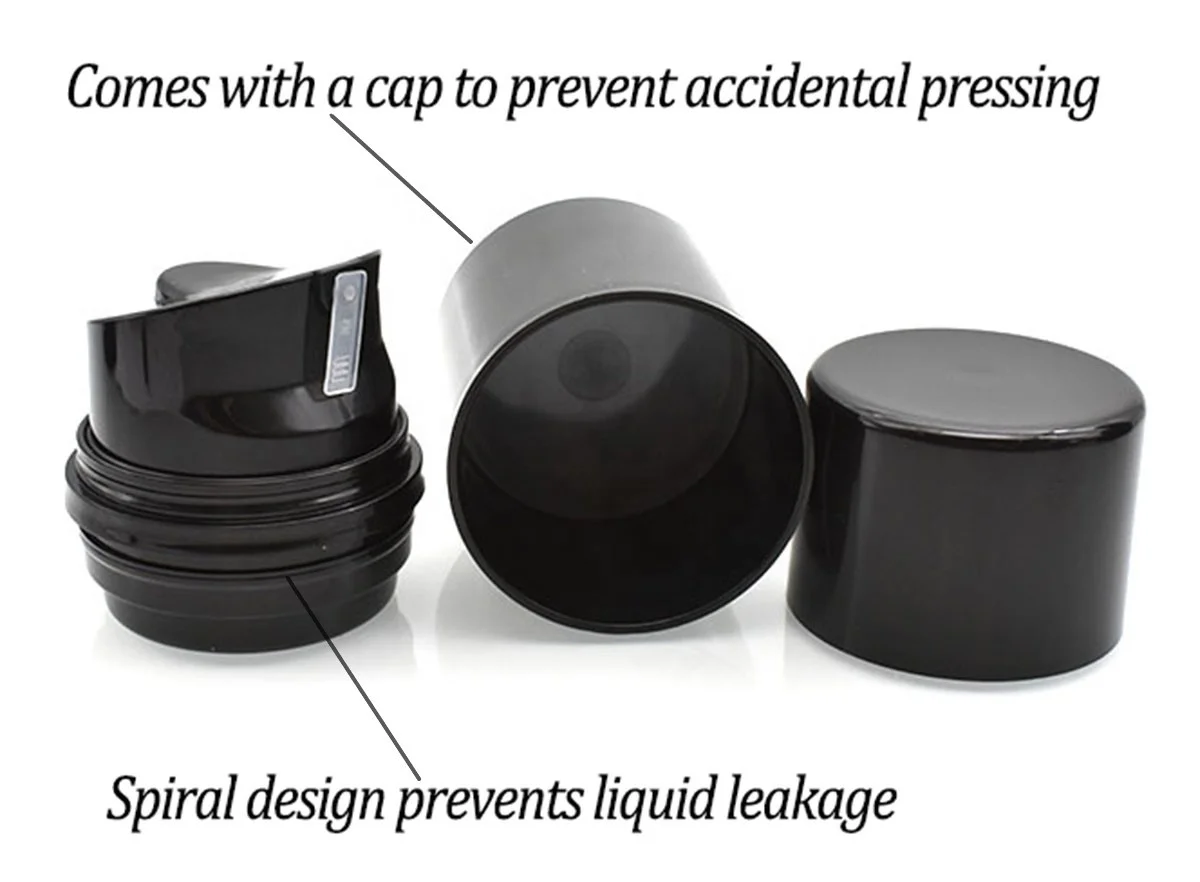 High quality 30ml 50ml 80ml 100ml vacuum pump plastic bottle for lotion cosmetic packaging PP pump bottle