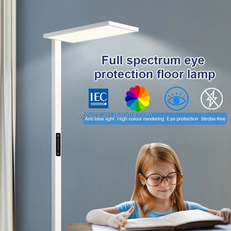 Full-spectrum table lamp anti-vertigo non-stroboscopic study special study painting office bedroom living room table lamp