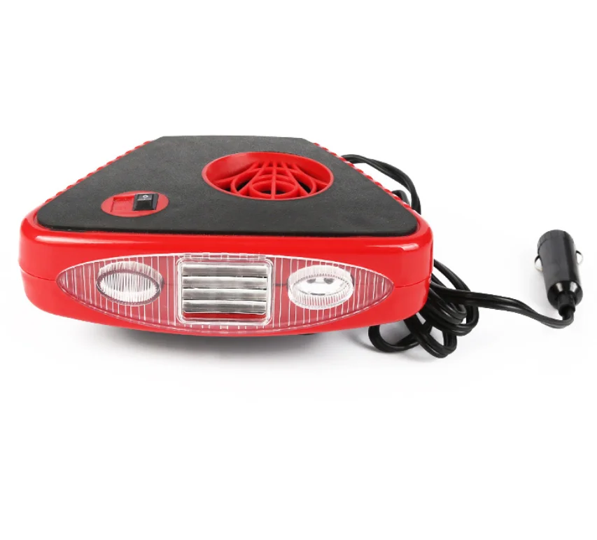 Стекло для защиты от ветра, автомобильный обогреватель портативный автомобильный обогреватель подушка безопасности-12V для грузовых автомобилей, тепла вентилятор охлаждения 150W 3-сетевую розетку в прикуриватель