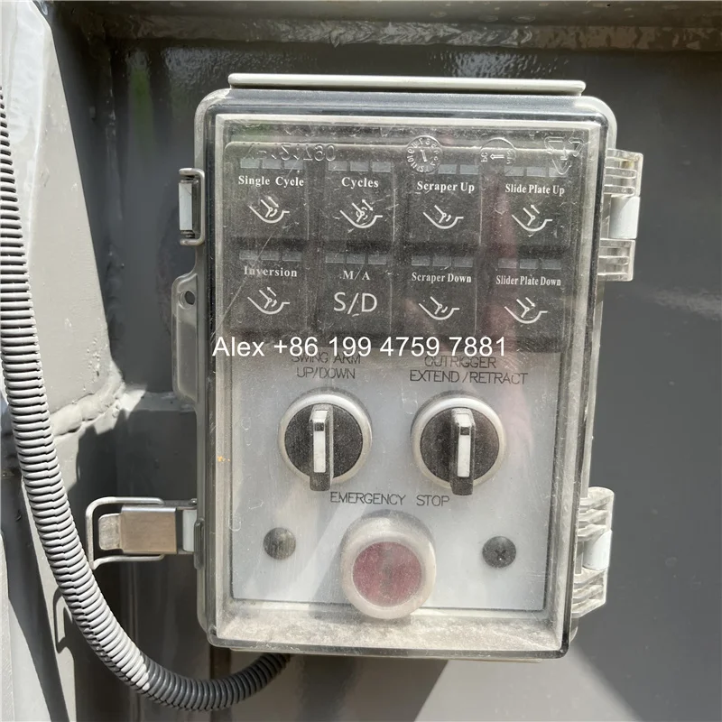 4x2 10cbm ISUZU 700P rear loader garbage truck