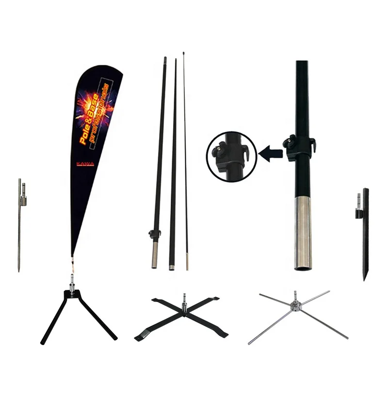 Customized Teardrop Event Banner for car exhibition show