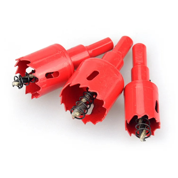 High quality tools M42 accessories high speed steel bi-metal hole saw materials hole saw set open hole wooden cutting