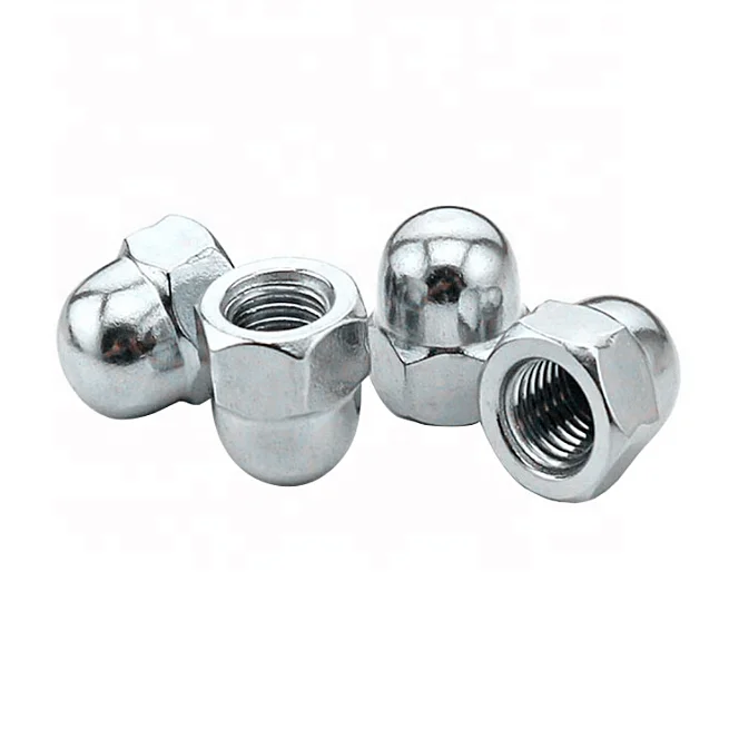 Low price din1587 hexagon cap nut