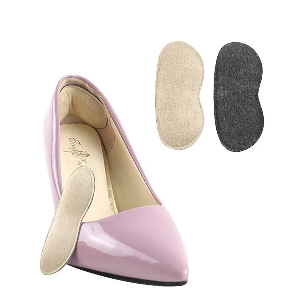 High Quality Self-adhesive Suede Heel Grips Shoes Foam Protect Pad Liners Heel Liner Cushion
