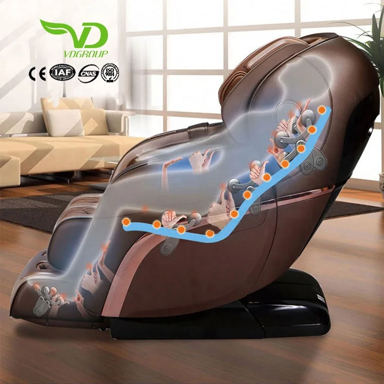 China top 10 factory high quality new electric full body luxury voice 4d zero gravity massage chair