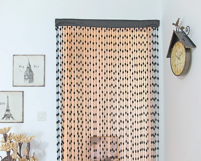 0.9mx2m window Love Heart String Curtains Home Decorations Tassel Drape Door Window Panel Divider Yarn Line