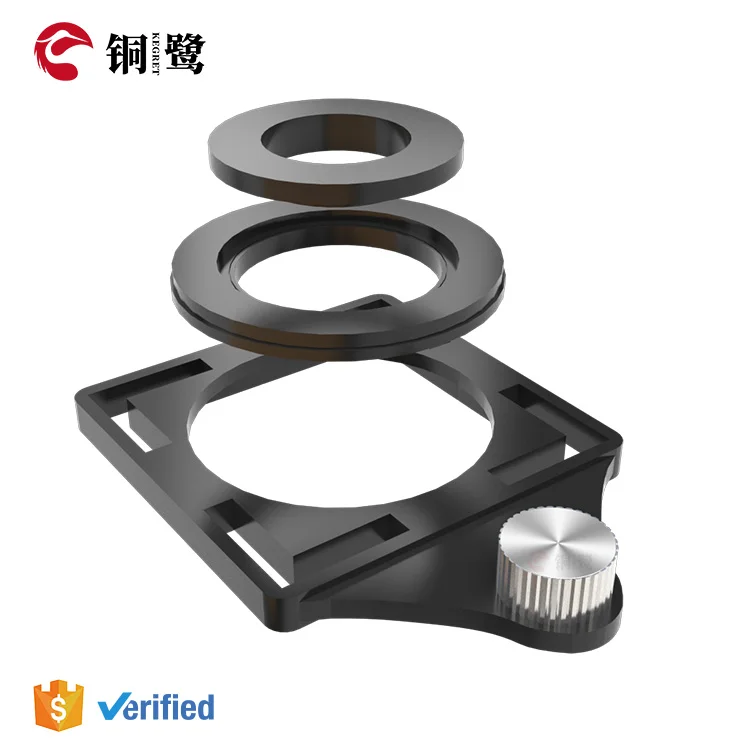 KEGRET High Quality Tile Cutting Hole Locator Angle Adjustable Measuring Tools Six Fold Ruler Angle Measuring