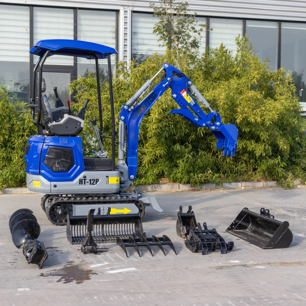 Cheap 1Ton Mini Crawler excavator 1.8 Ton Digger Hydraulic excavator 3.5 Ton excavators For Sale