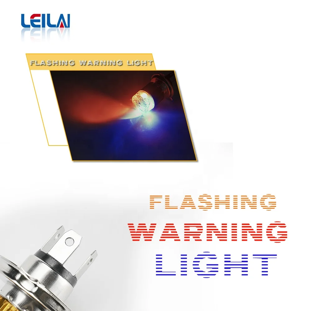 12W Motorcycle LED Headlight Bulbs 2000LM Light Motorcycle Bulb H4 Led Headlight