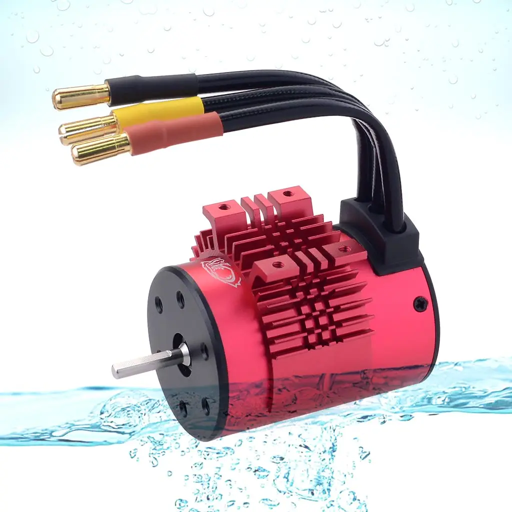 KK Waterproof 3650 dc motor w/60A ESC combo set for 1/10th on road off-road Buggy Truck rc car
