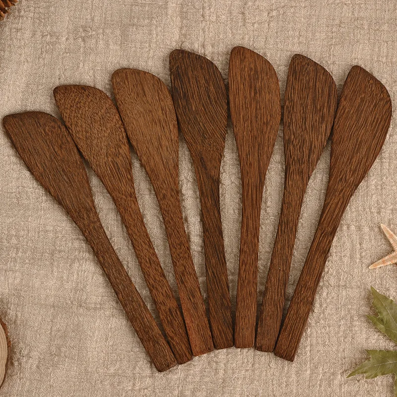 Chicken wing wooden dumpling knife, dumpling utensils, wooden kitchen tools butter knife