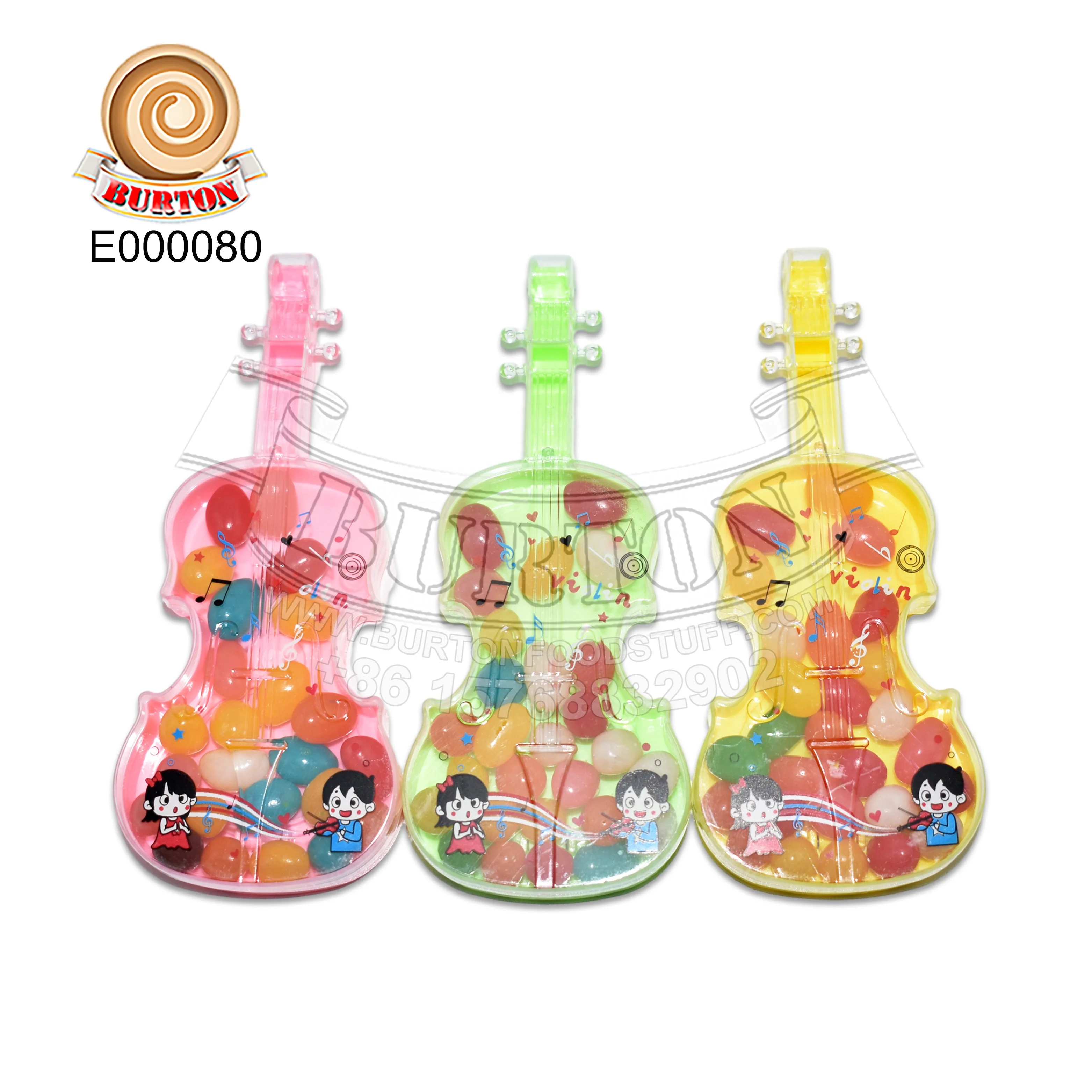 New arrival multi fruit flavor block shape fruit Geely beans candy soft candy in cello toy