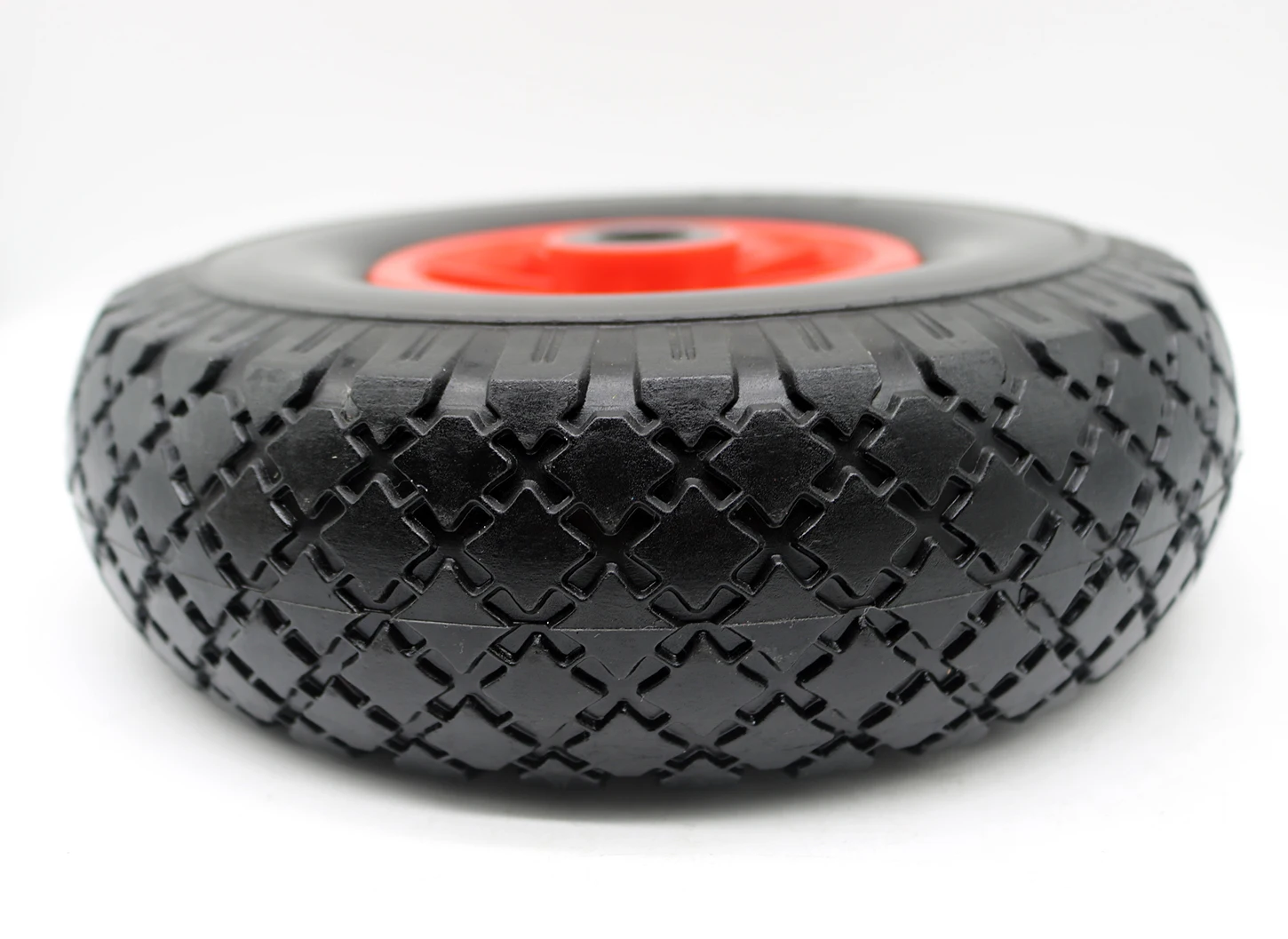 4.00-4 pneumatic wheel, solid pu foam tyre plastic wheel and puncture proof tyre