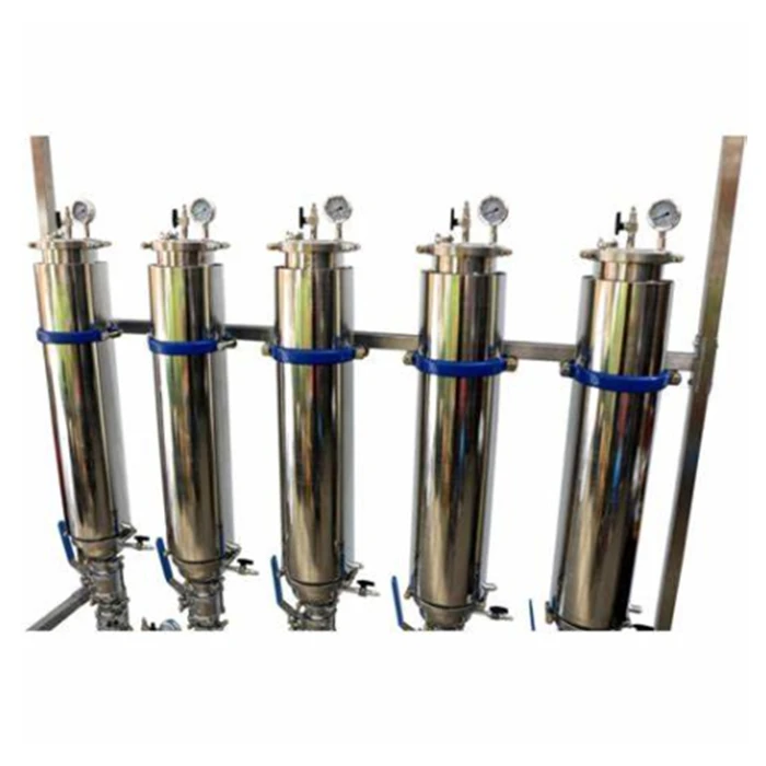Pilot  scale  column extractor 20L 50L 100L for hemp oil extraction processing machines