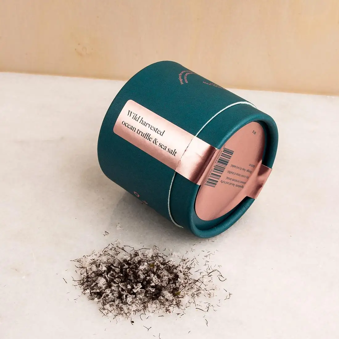 Wholesale Food Grade Recycled Kraft Paper Tube Tea Packaging Bottle Custom Round Box