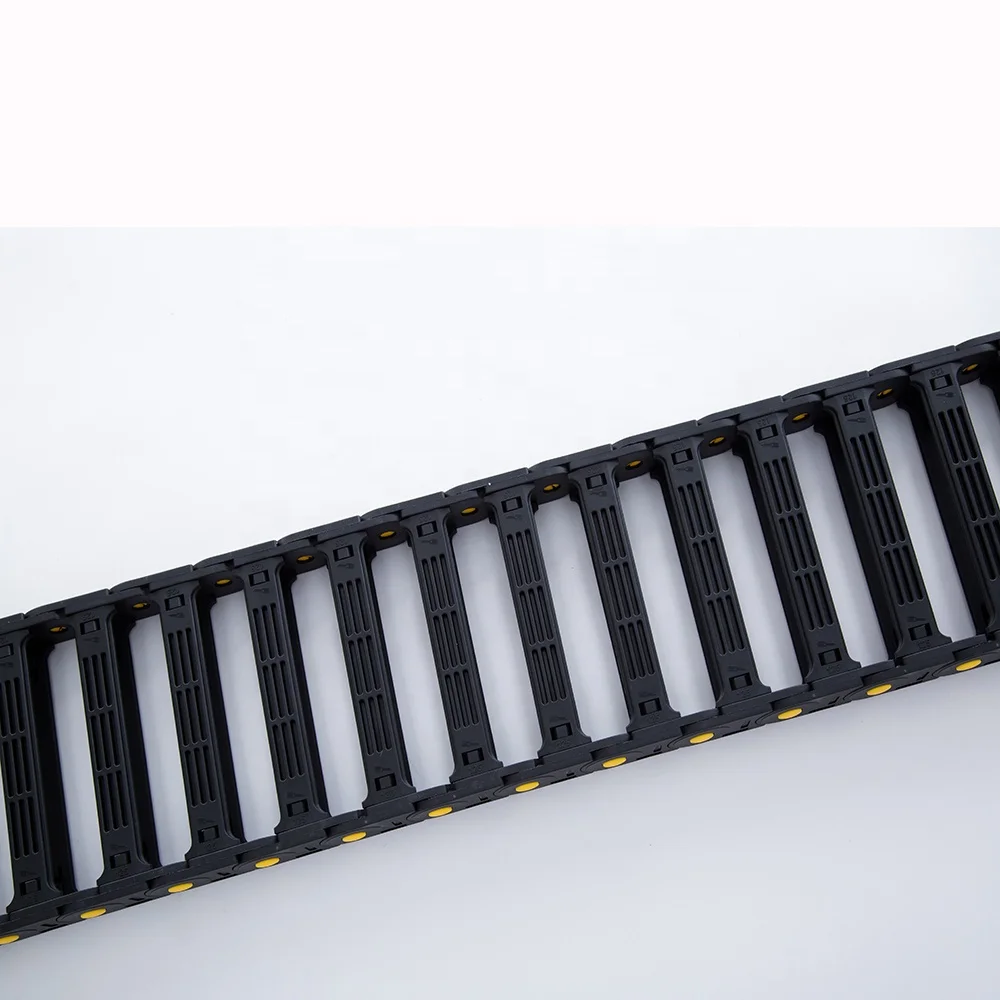 various size plastic cableveyor Cable carrier chain supplier CNC parts cable bearer