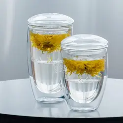 Factory Custom Bull Aminal High Borosilicate 1L Liquor Glass Bottle